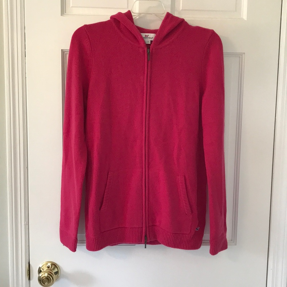 Vineyard Vines cashmere hoodie sweater